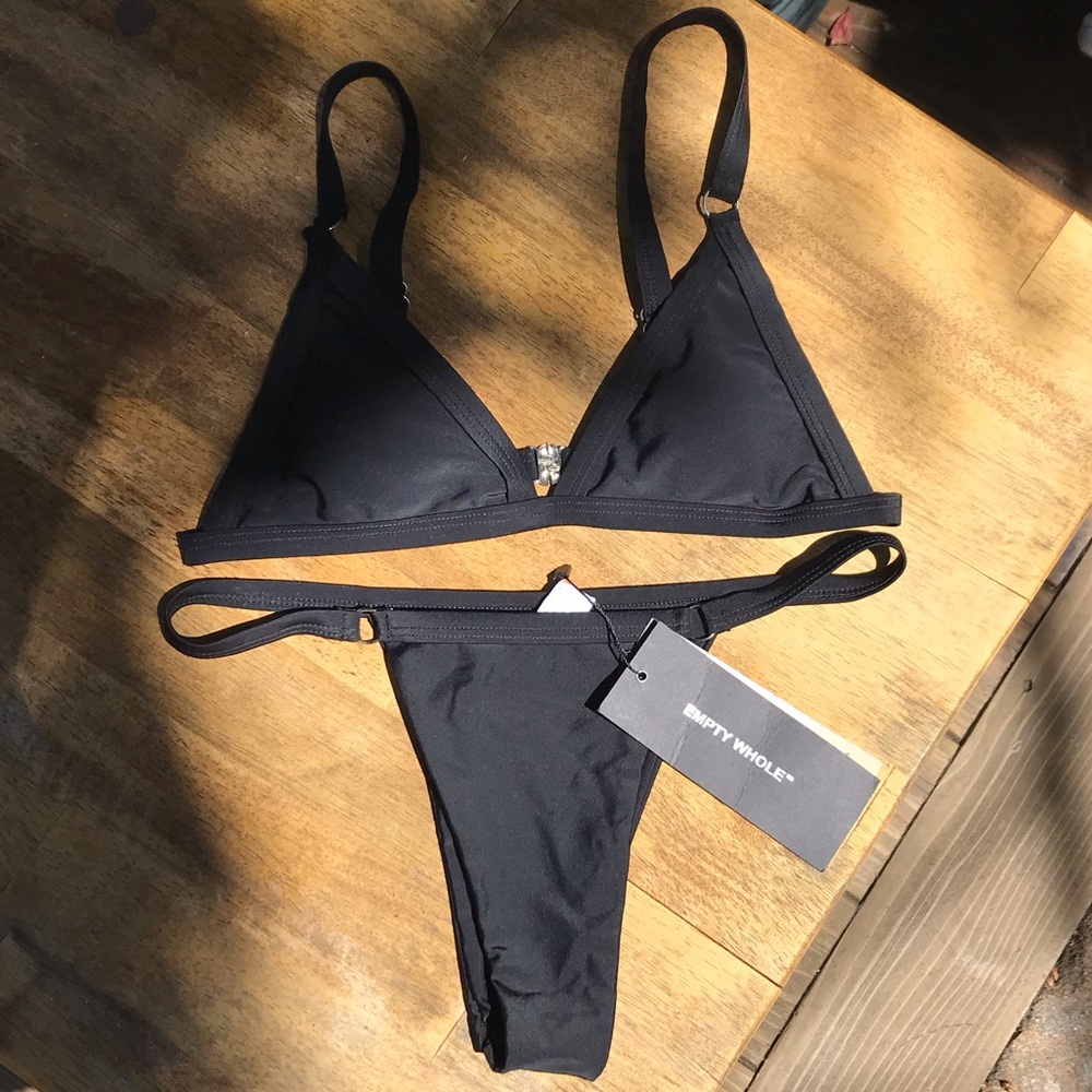 Empty Whole Women’s Black Bikini